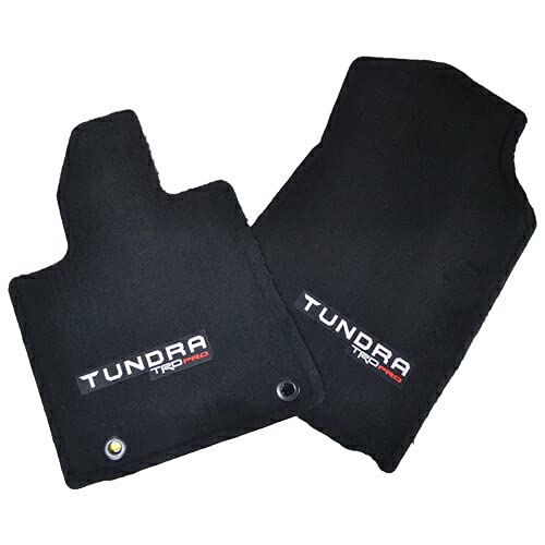 Toyota Genuine PT206-34151-20 All-Weather Black Carpet Floor Mats - Perfect for Camry, Corolla & RAV4 - Durable Protection Against Dirt, Mud & Spills