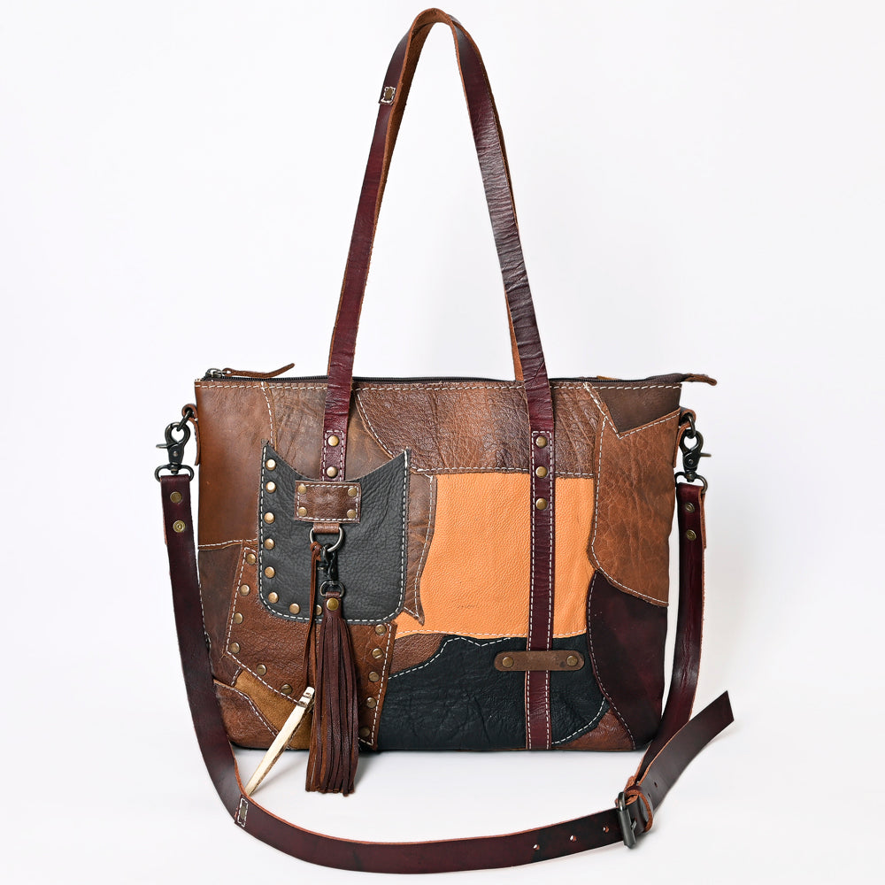 Authentic American Darling Genuine Leather Women's Western Handbag Purse - Perfect for Cowgirl Fashion, Rodeo Events & Everyday Use