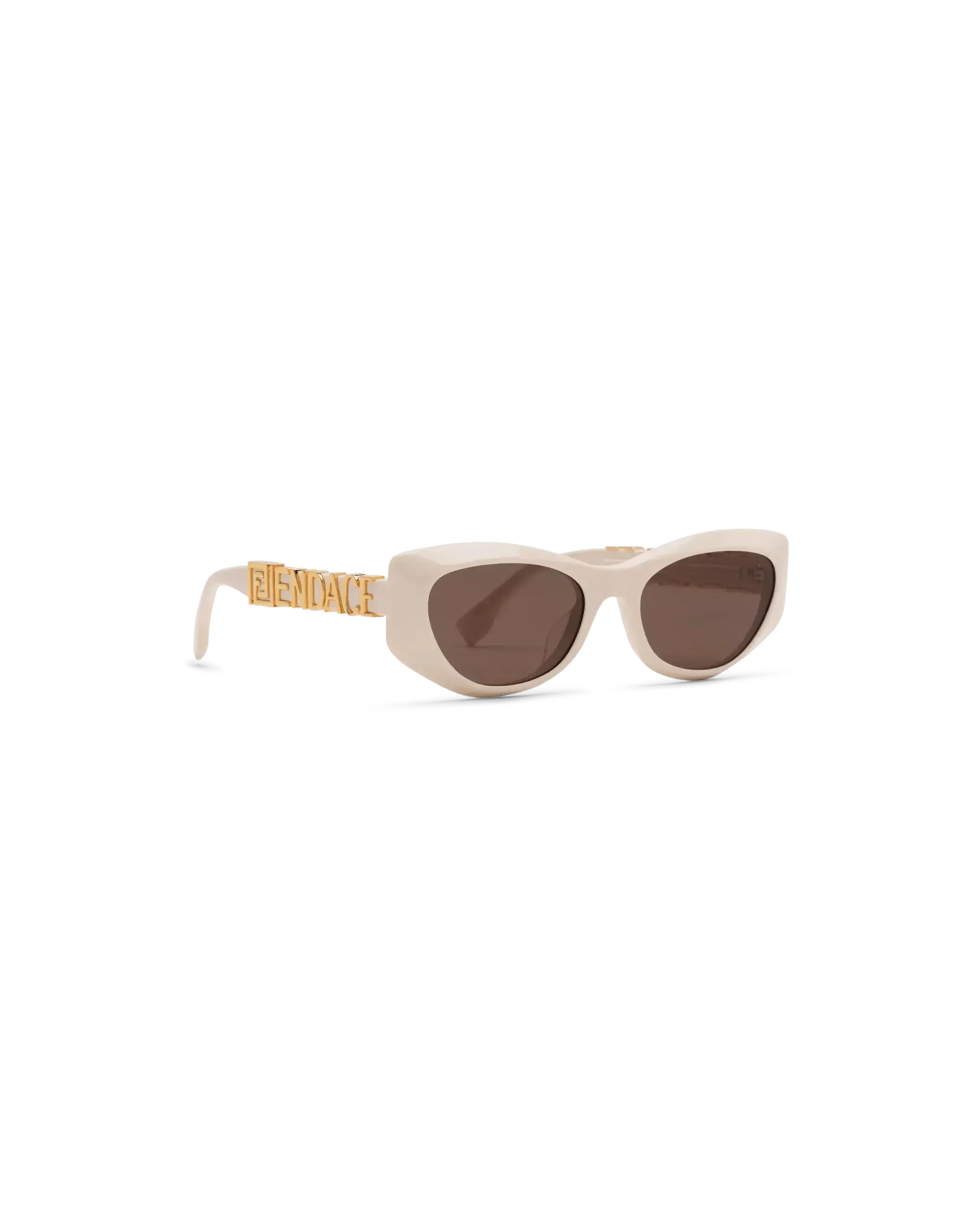 Fendi x Versace FENDACE Cat Eye Sunglasses for Women - Luxury Designer Fashion Sunglasses - Perfect for Summer, Beach, and Outdoor Activities
