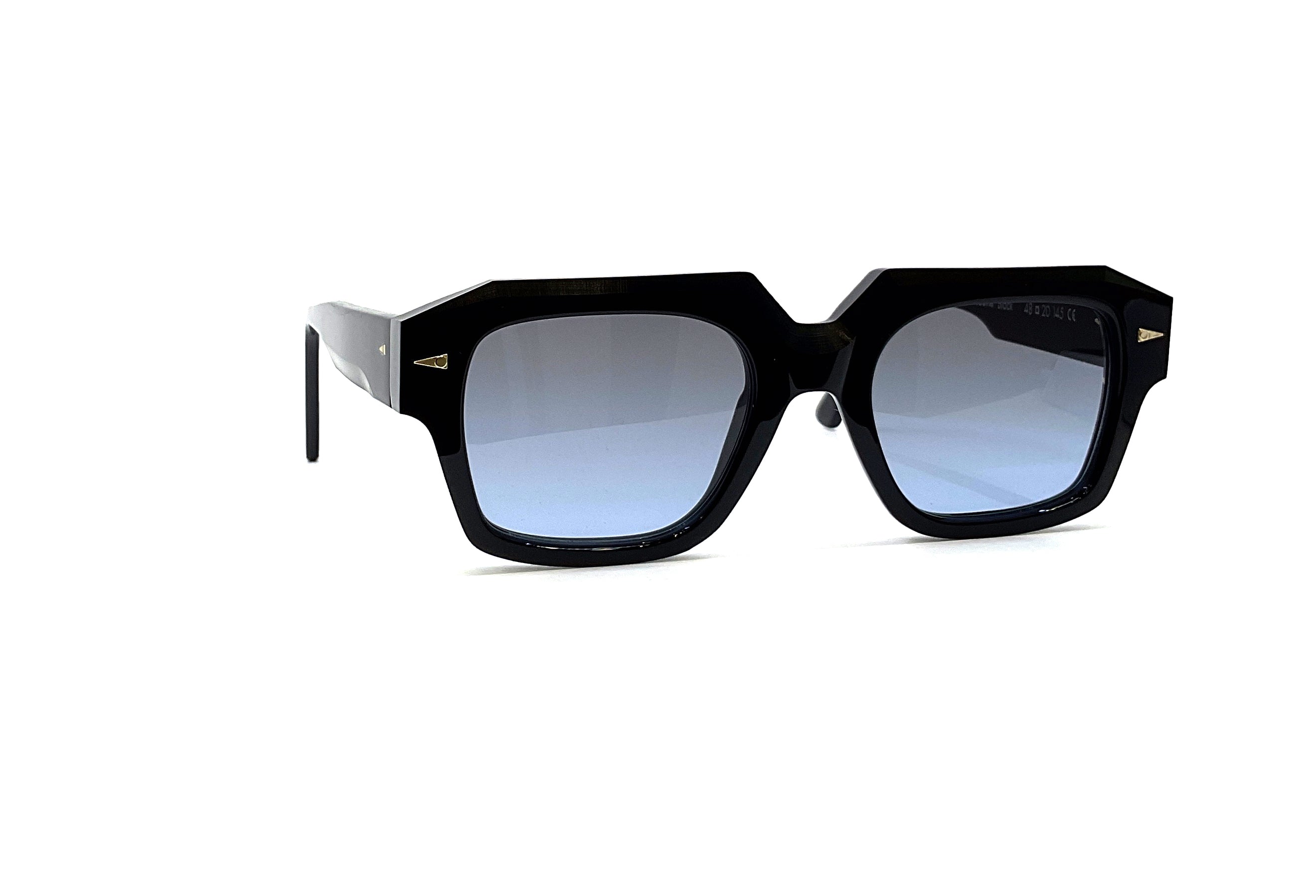 Ahlem Trudaine Black Sunglasses - Polarized UV Protection for Women & Men - Perfect for Driving, Travel & Outdoor Activities