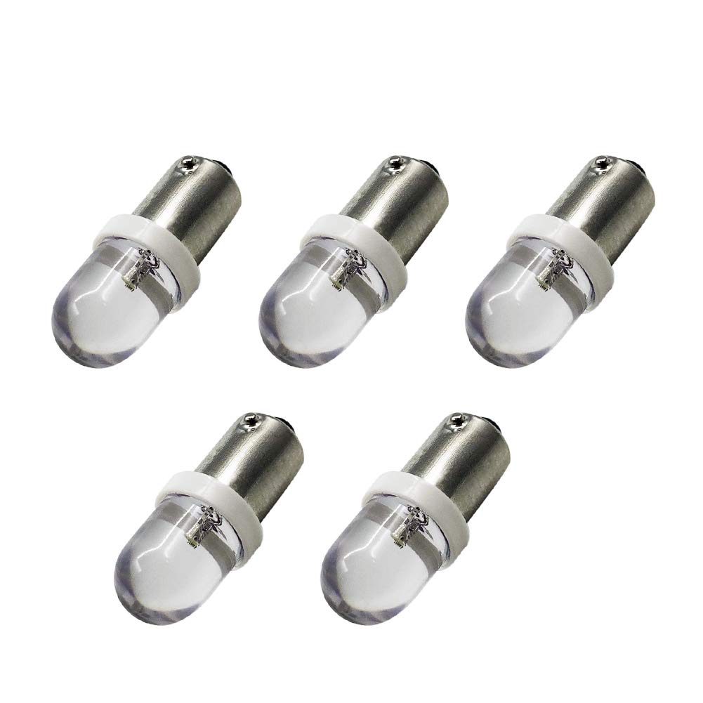 Ruiandsion 5-Pack BAY9S LED Bulbs White 6V H21W 64136 LED Light Bulbs for Car Interior, Dome, Map & License Plate Lights - Upgrade Your Vehicle Lighting for Night Driving & Interior Visibility