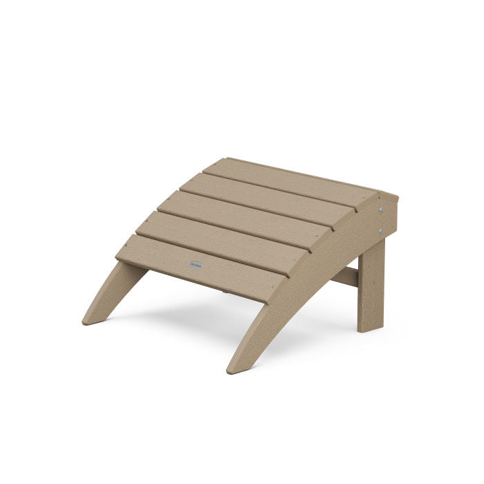 POLYWOOD Vineyard Adirondack Ottoman - Outdoor Patio Furniture, Weather-Resistant, Durable Plastic Wood - Perfect for Garden, Poolside & Backyard Relaxation