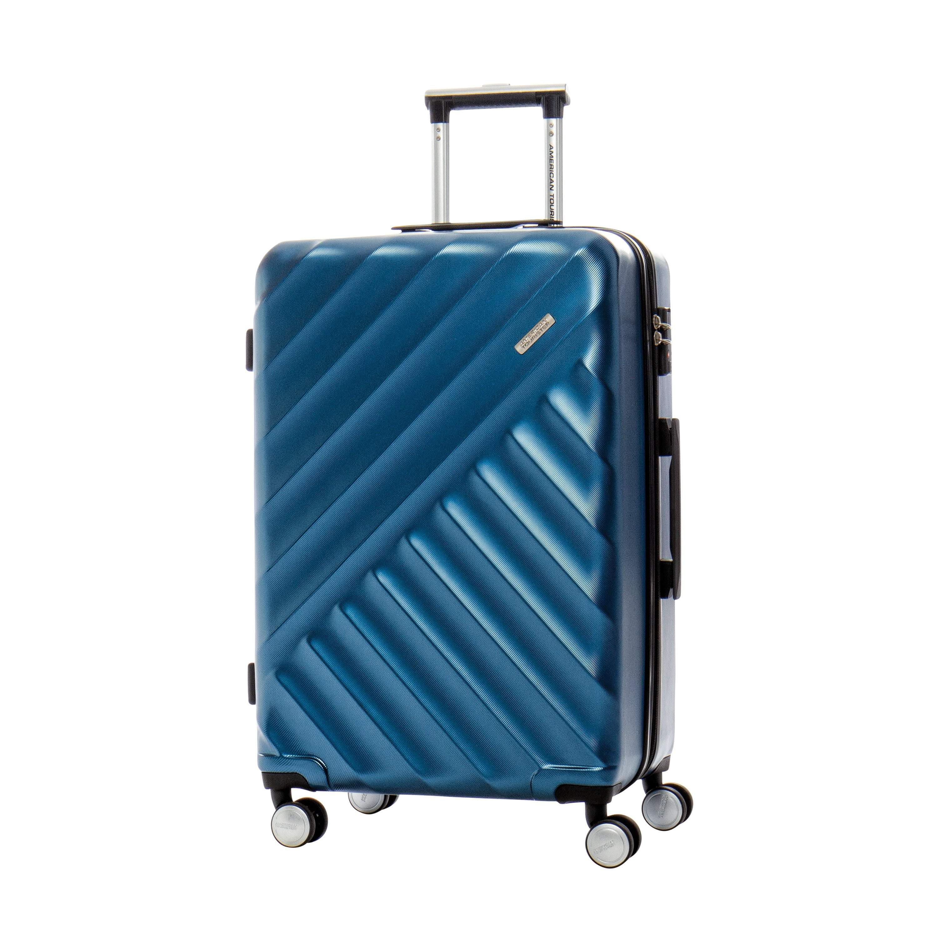 American Tourister Crave Collection Medium Expandable Spinner Luggage - Lightweight Durable Suitcase with 360° Wheels for Travel, Business Trips & Vacations