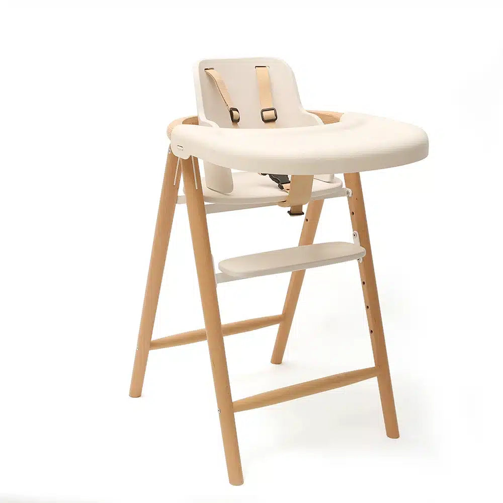 Charlie Crane TOBO Adjustable Wooden High Chair for Babies & Toddlers - Convertible Kids Dining Chair for Home, Kitchen, and Restaurant Use