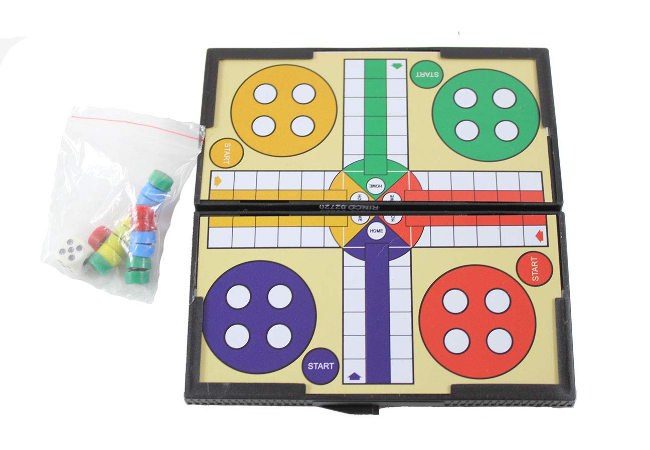 Curious Minds Busy Bags - Set of 12 Mini Magnetic Travel Games for Kids | Tiny Classic Board Games | Perfect for Car, Airplane & Road Trips | Educational Travel Toys for Children Ages 4-8