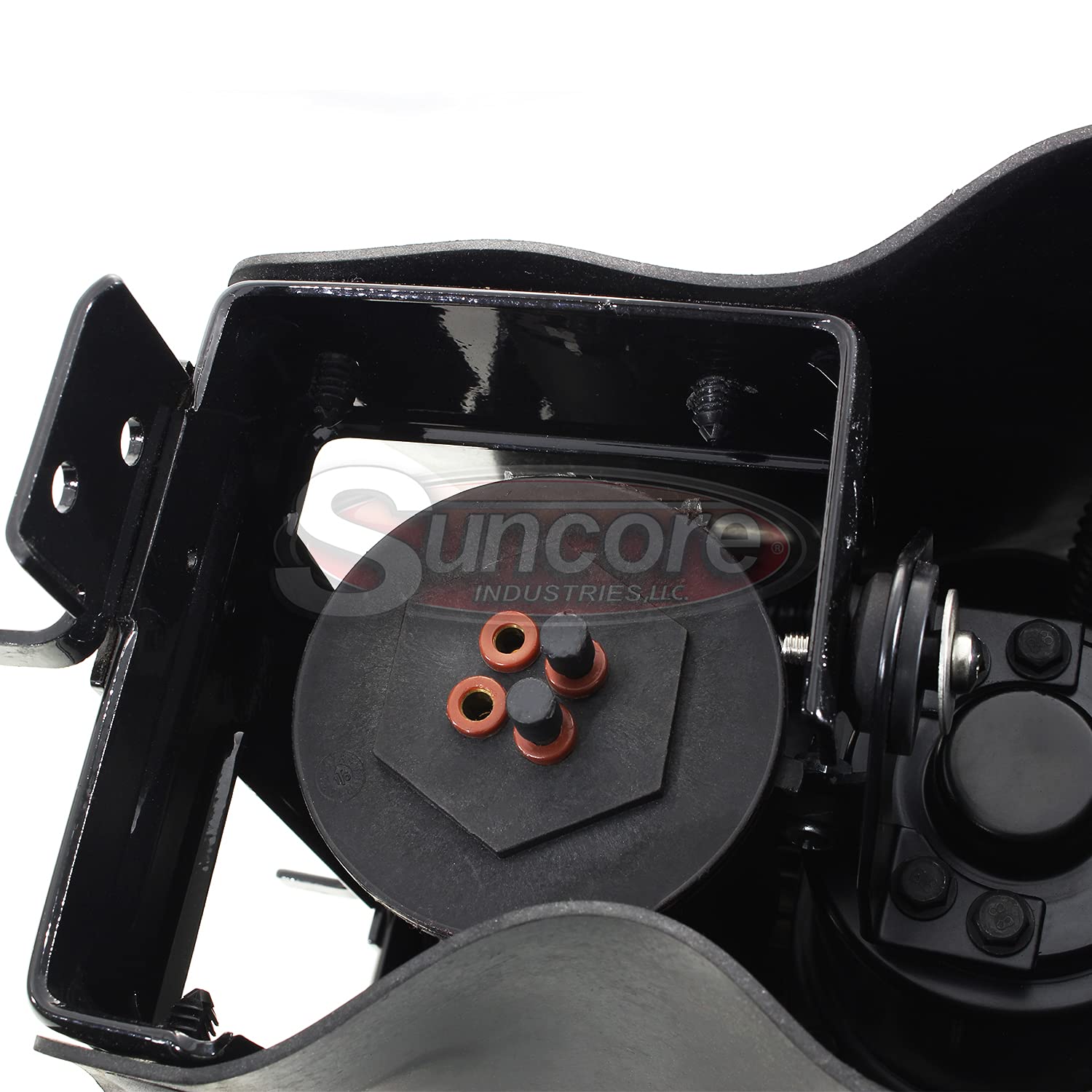 SUNCORE Air Ride Suspension Air Compressor Pump & Dryer Kit with Mounting Bracket - Compatible with 2005-2015 Nissan Armada - Perfect for Off-Roading, Towing & Heavy Loads