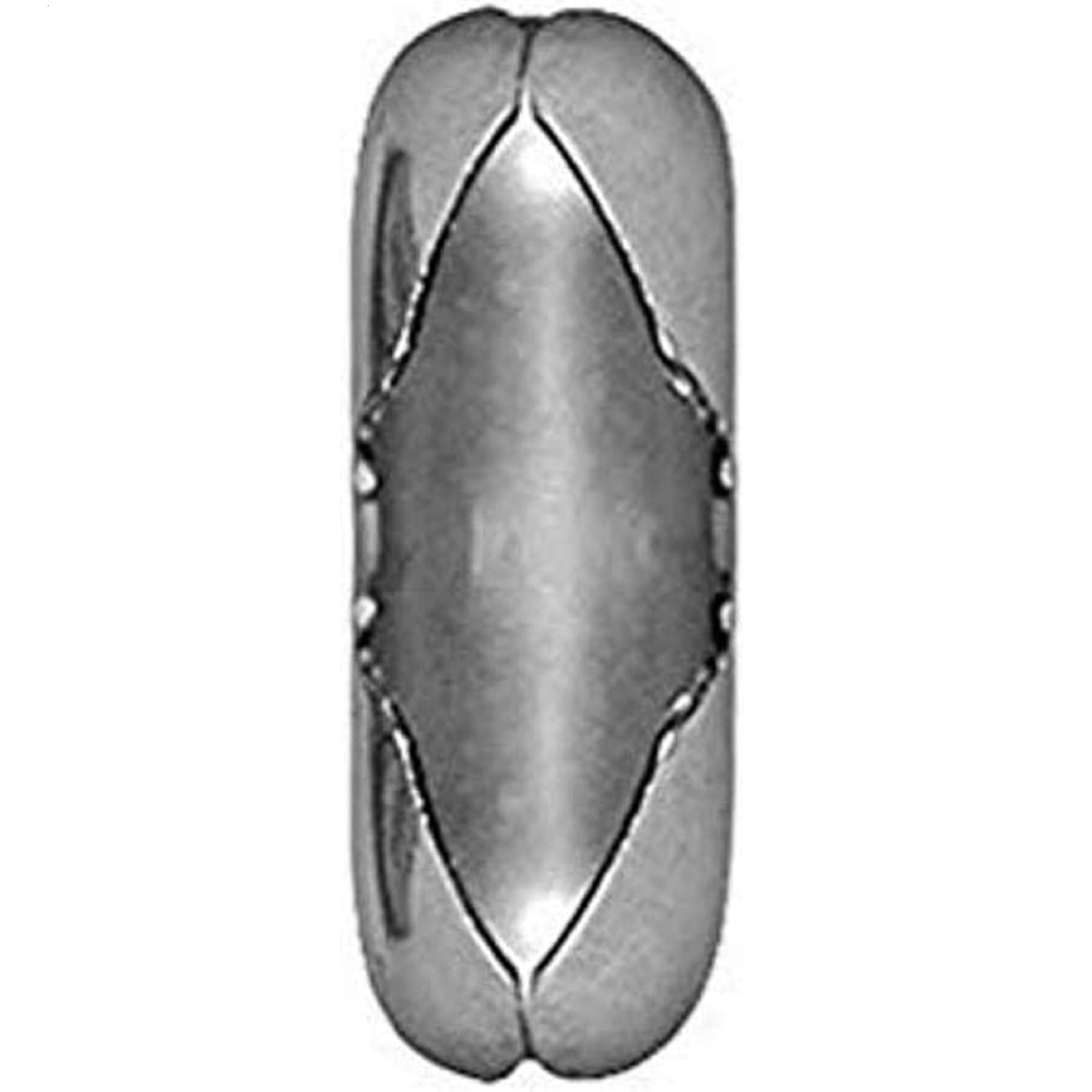 Premium Stainless Steel Ball Chain Connectors for #6 Chain (3.2mm) - Pack of 50 | Durable Jewelry Findings, Keychain & ID Badge Attachments | Perfect for DIY Crafts, Necklace Extenders & Pet Tag Accessories