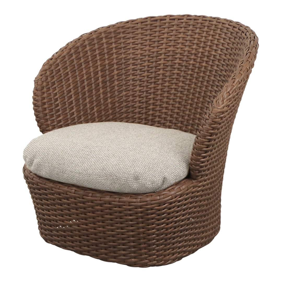 Coast Lounge Chair with Swivel Base - 360° Rotating Modern Accent Chair for Living Room, Bedroom & Patio - Comfortable Reading & Relaxation Chair