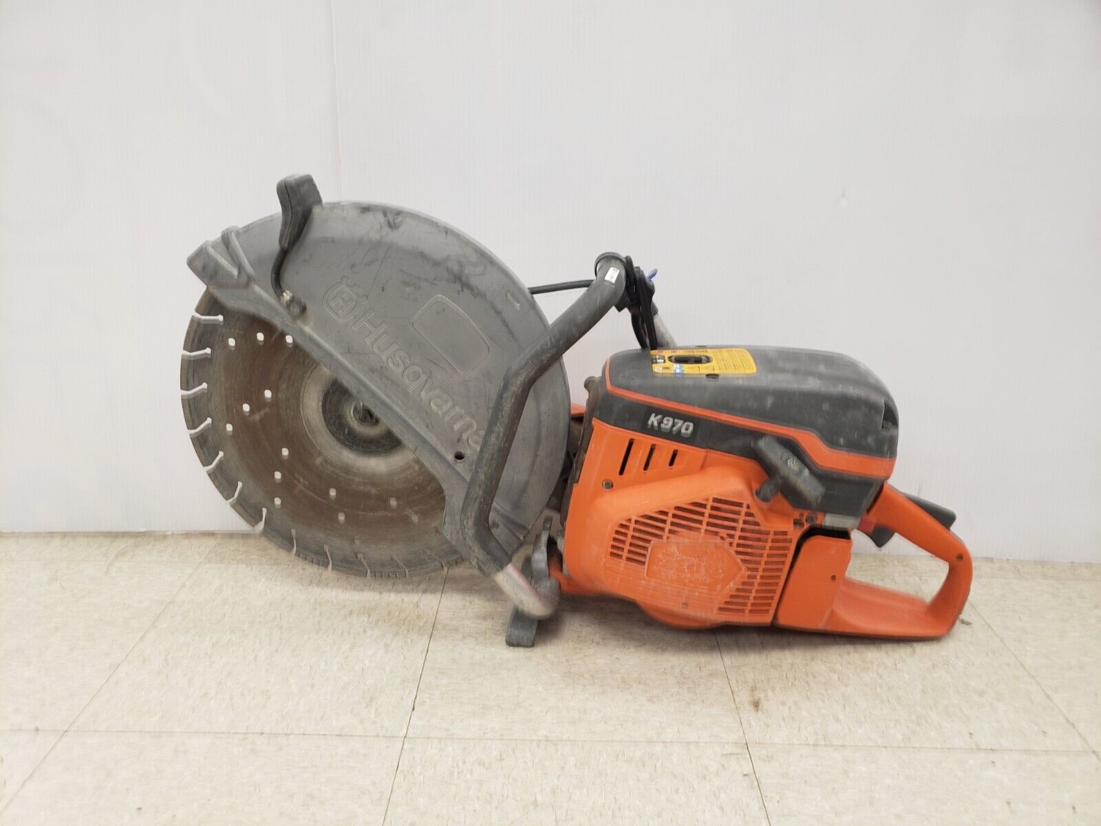 Husqvarna K970 Gas-Powered Cut Off Saw - Heavy Duty Concrete & Metal Cutting for Construction & Demolition Projects