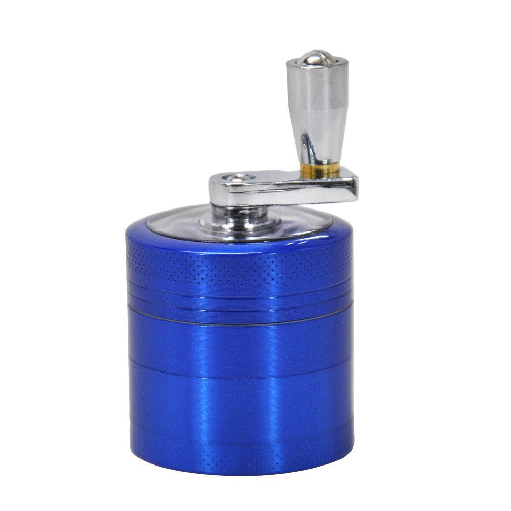 40MM 4-Layer Aluminum Herb Grinder - Manual Spice Crusher for Tobacco, Herbs & Spices - Perfect for Rolling, Cooking & Aromatherapy