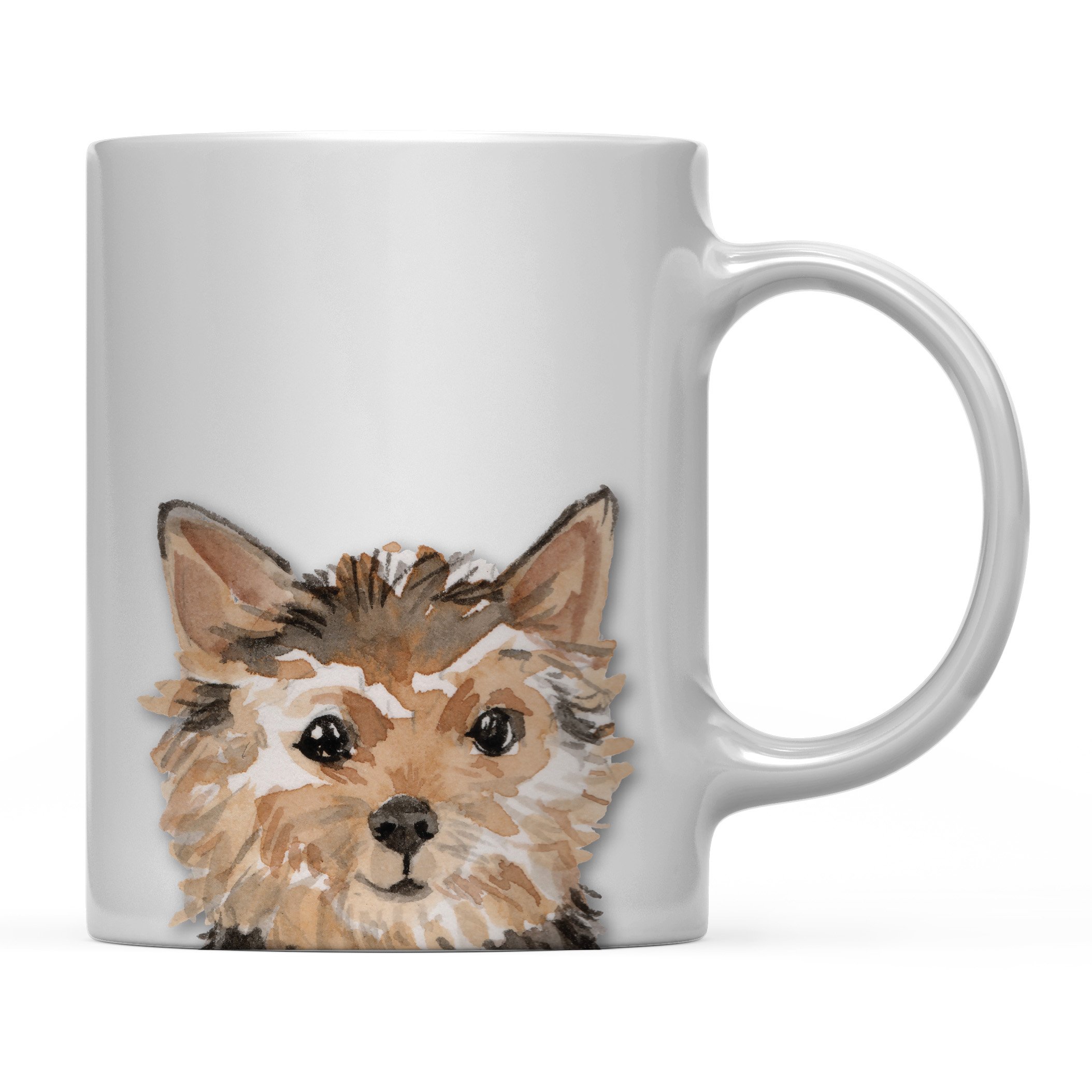 Andaz Press 11oz Norfolk Terrier Dog Coffee Mug - Perfect Pet Lover Gift for Birthday, Christmas & Holidays - Cute Animal Themed Ceramic Cup for Tea, Coffee & Hot Drinks at Home or Office