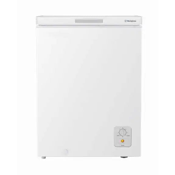 Westinghouse 145 Litre Chest Freezer WCM1400WE - Energy Efficient Upright Deep Freezer for Home, Garage & Restaurant Use - Perfect for Frozen Food Storage & Bulk Meal Prep