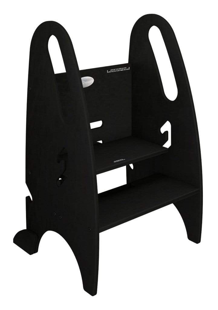The Little Partners 3-in-1 Step Stool for Kids - Adjustable Learning Tower & Toddler Stool - Perfect for Kitchen, Bathroom & Playroom Safety