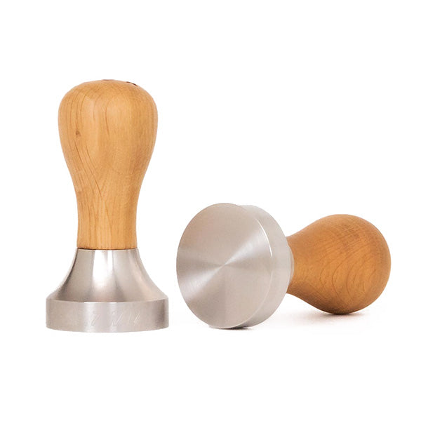 Premium ROK Beech Wood Espresso Tamper - Barista-Grade Coffee Press for Home & Professional Use - Perfect for Espresso Machines & Coffee Shops