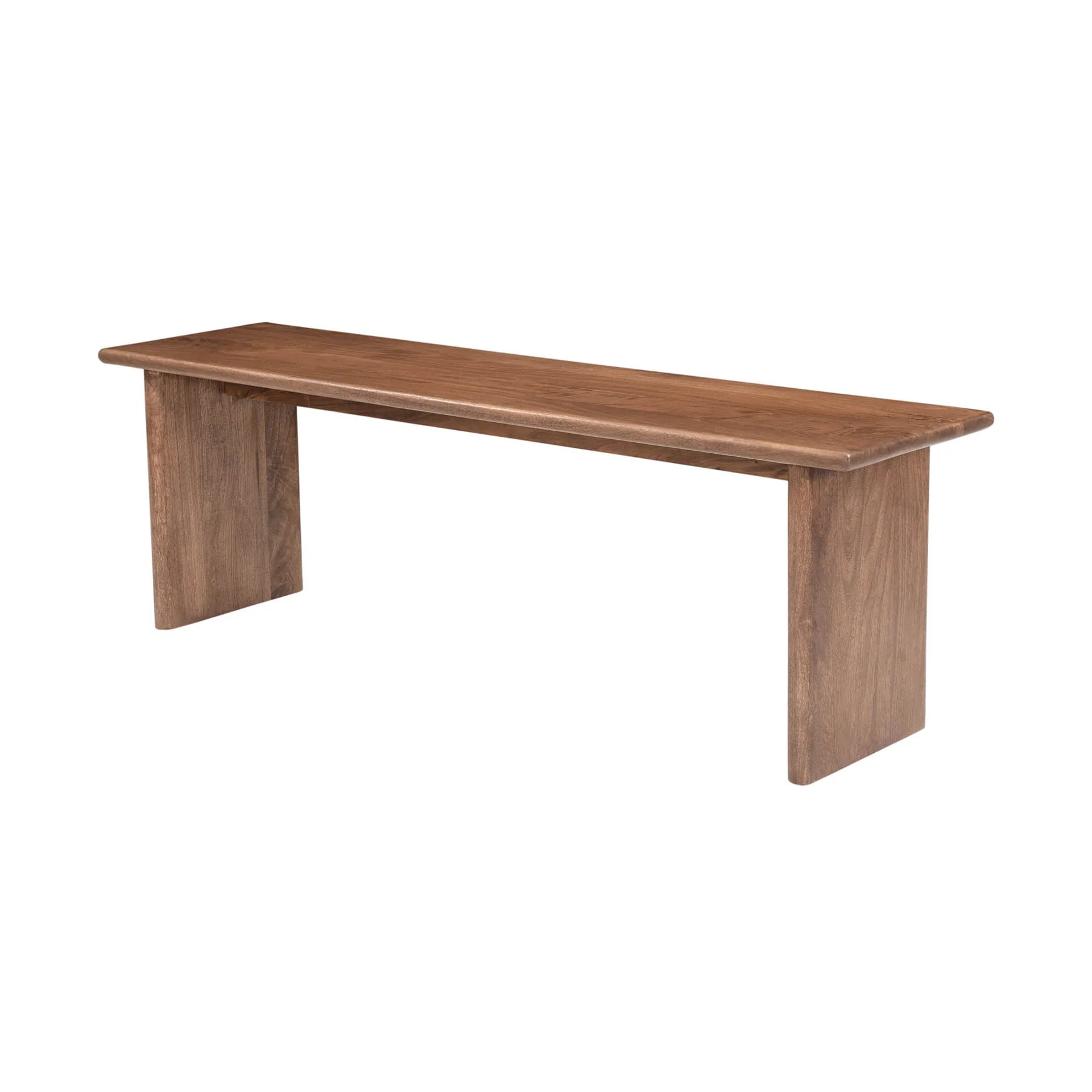 Dallas Dining Bench - Modern Wooden Kitchen Bench with Backrest, Comfortable Seating for Dining Room, Kitchen Island, or Breakfast Nook - Perfect for Family Gatherings and Entertaining Guests