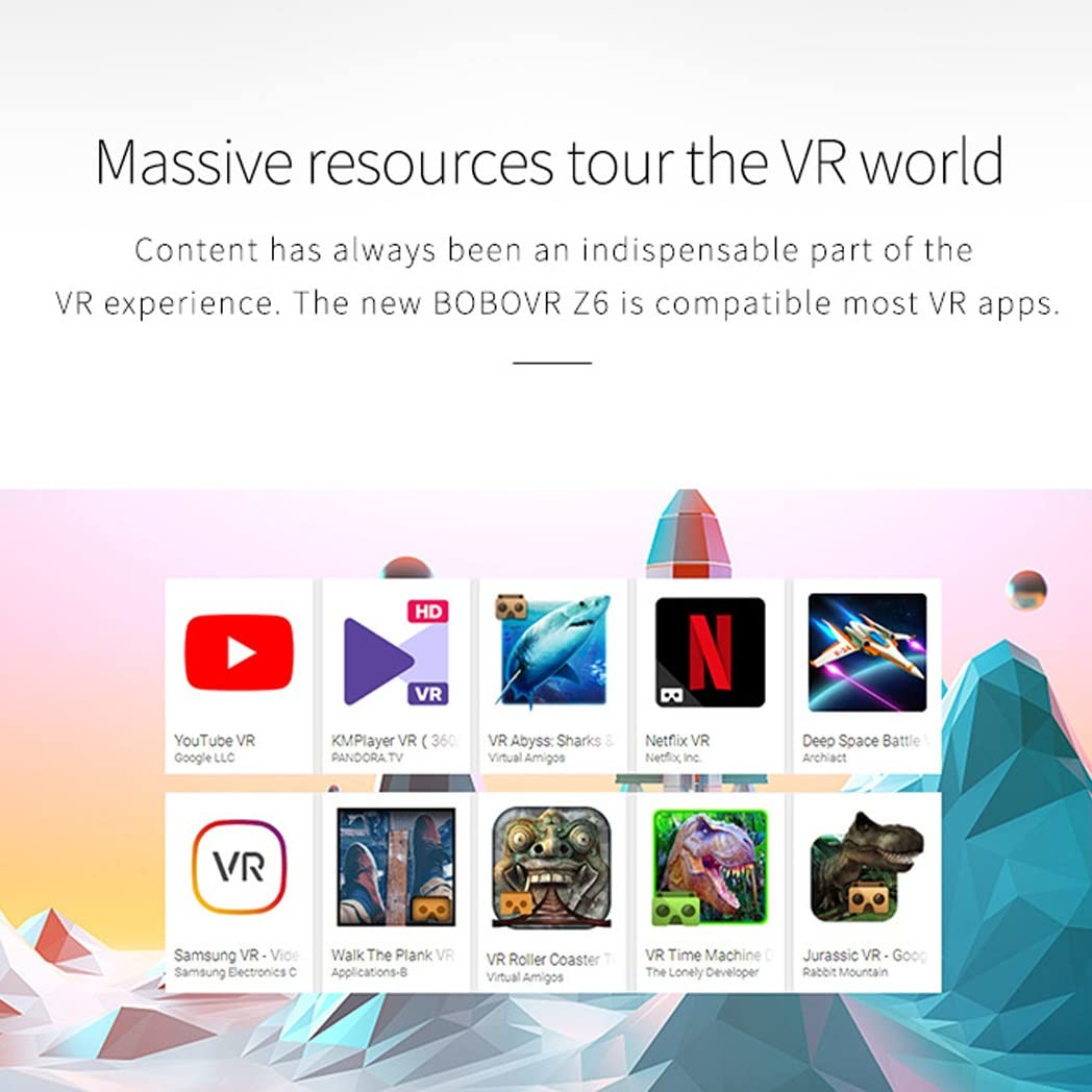 3D VR Headset with Bluetooth Controller - Compatible with iPhone 13 Pro Max/13 Pro/13/12/11, Samsung Galaxy S21, Huawei & Xiaomi Series - Immersive Virtual Reality Gaming & Movie Experience for Home Entertainment