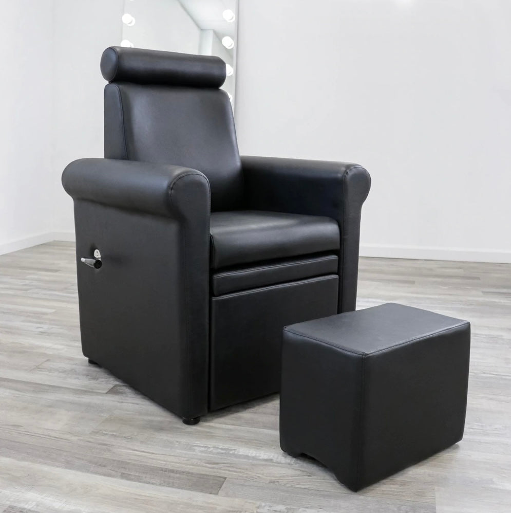 Premium Independence Spa Pedicure Chair & Stool Set - Professional Salon Pedicure Station with Adjustable Stool for Ultimate Comfort - Perfect for Nail Salons, Spas & Home Use