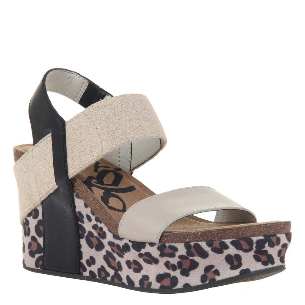 OTBT Women's Bushnell Wedge Sandals - Comfortable Summer Casual Shoes for Walking, Beach & Outdoor Activities | Fashionable Slip-On Wedge Heel Sandals for Women