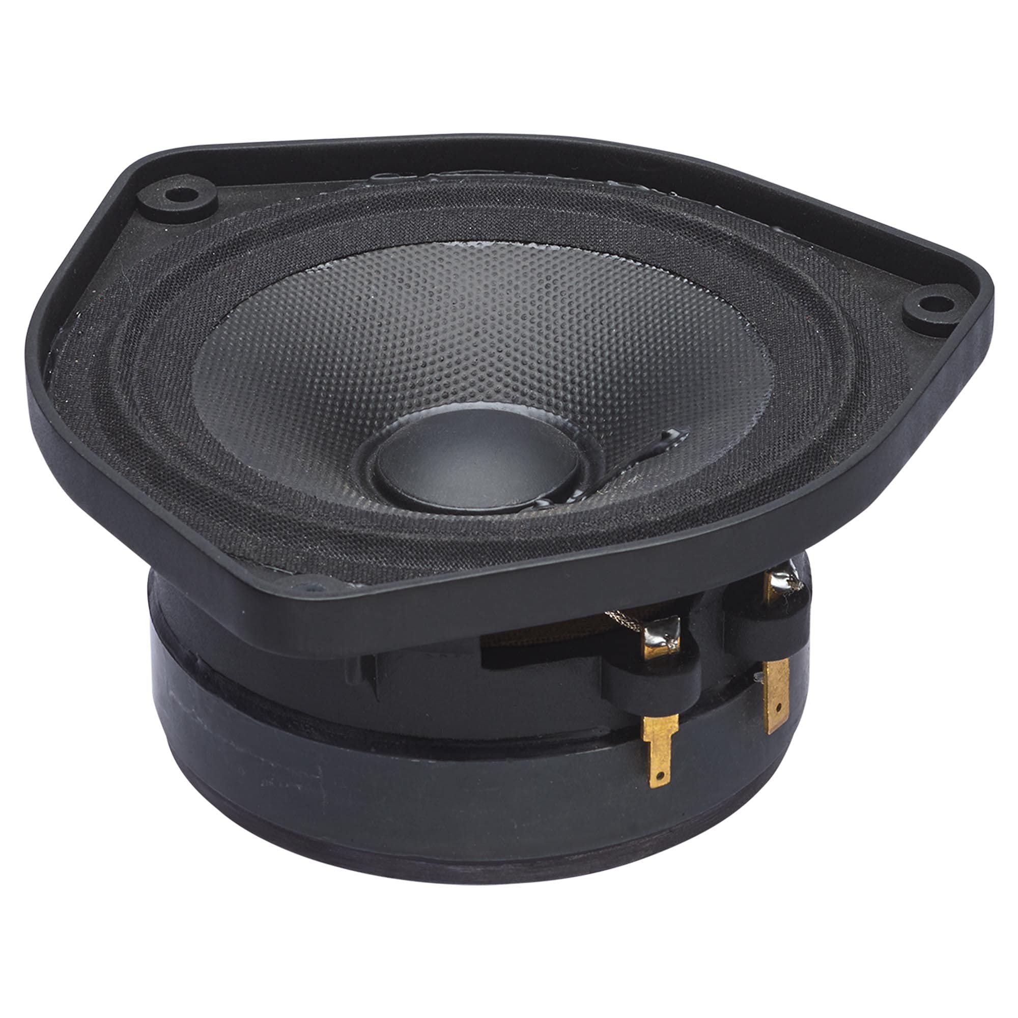 PowerBass OE-400 4-Inch Mid Range Car Speakers - 40W RMS / 120W Max (2-Ohm) - Pair for Enhanced Audio in Vehicles & Boats