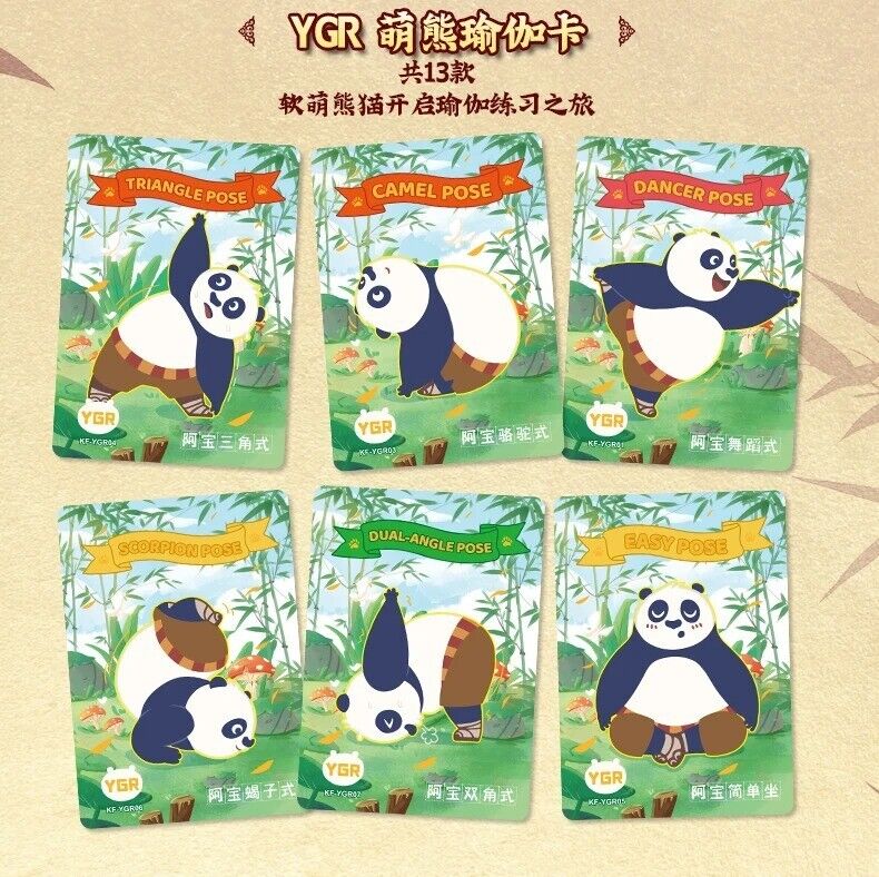 Authentic Kung Fu Panda Collectible Trading Cards - 10-Pack Film Themed Paper Cards Set for Kids & Collectors | Perfect for Gifts, Movie Nights & Card Games