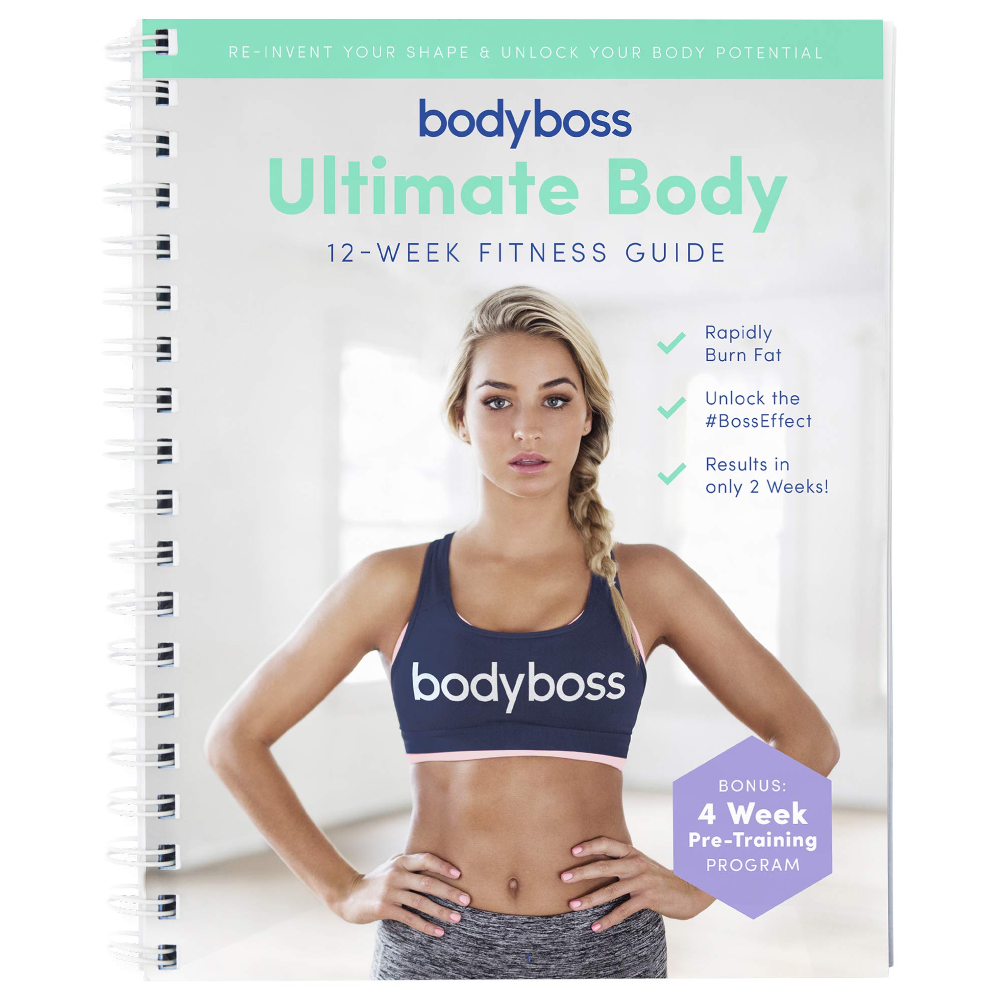 BodyBoss Ultimate Body Fitness Workout Guide - Home Gym Equipment for Full Body Training | Perfect for Home Workouts, Strength Training & Weight Loss