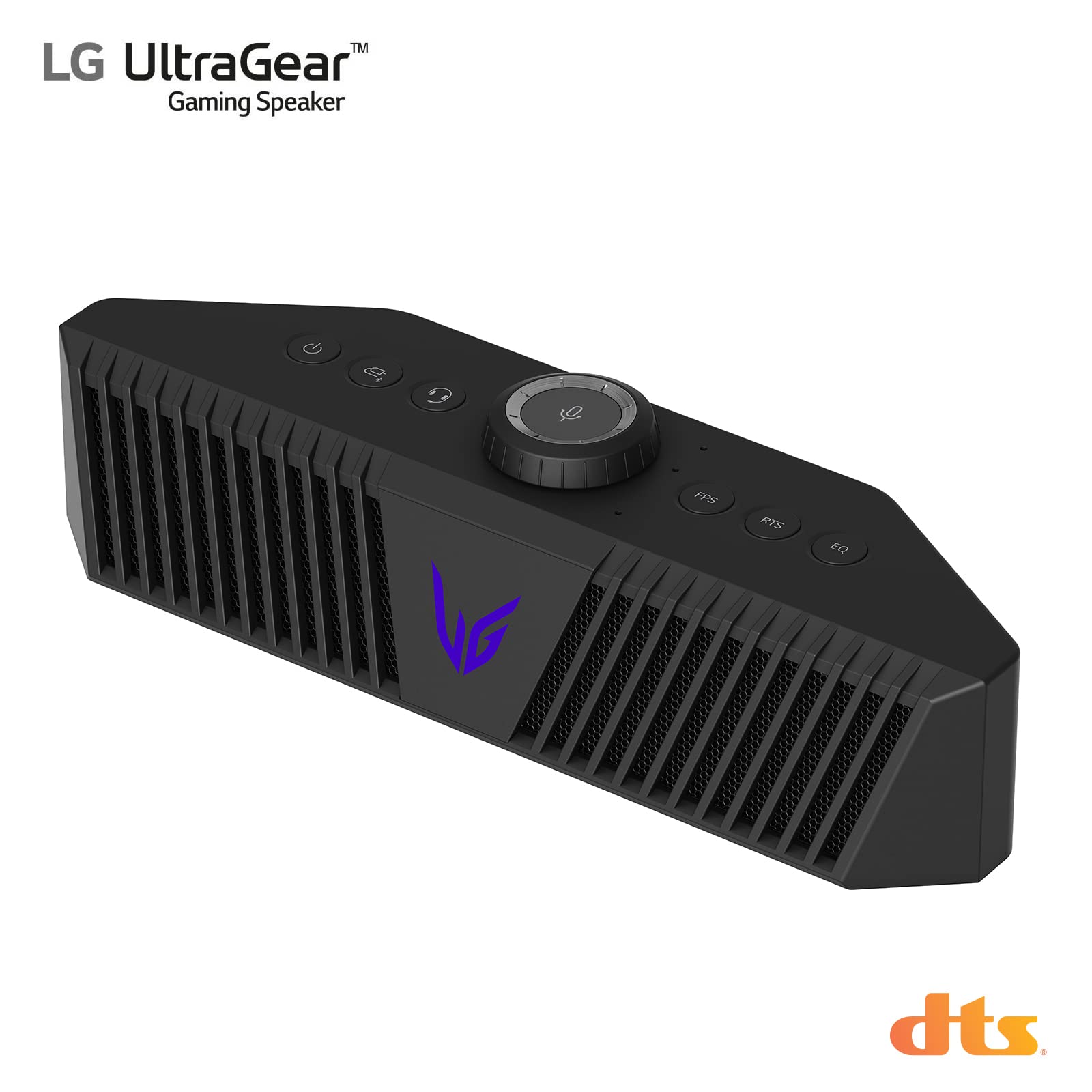 LG Ultragear GP3 Portable Gaming Speaker - Wireless Bluetooth Speaker with DTS Headphone:X, 6-Hour Battery Life, USB-C Charging for PC, PS5, Xbox Gaming & Home Entertainment