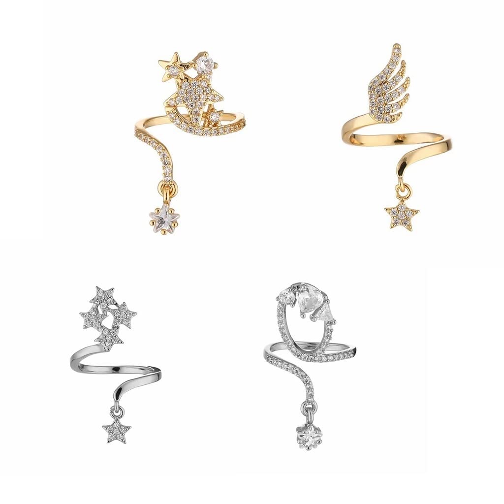 Elegant Rhinestone Nail Rings for Women - Fashionable Finger Tip Jewelry Set, Trendy Nail Art Accessories for Girls | Perfect for Parties, Weddings, and Everyday Glamour