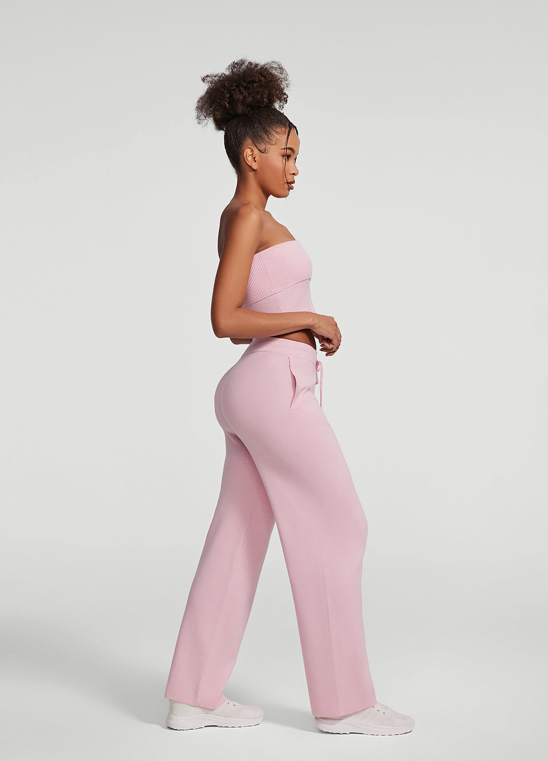 Premium Cozy Luxe Sweatpants for Women - Soft Fleece Lounge Pants with Elastic Waistband - Perfect for Yoga, Home Relaxing & Casual Outfits