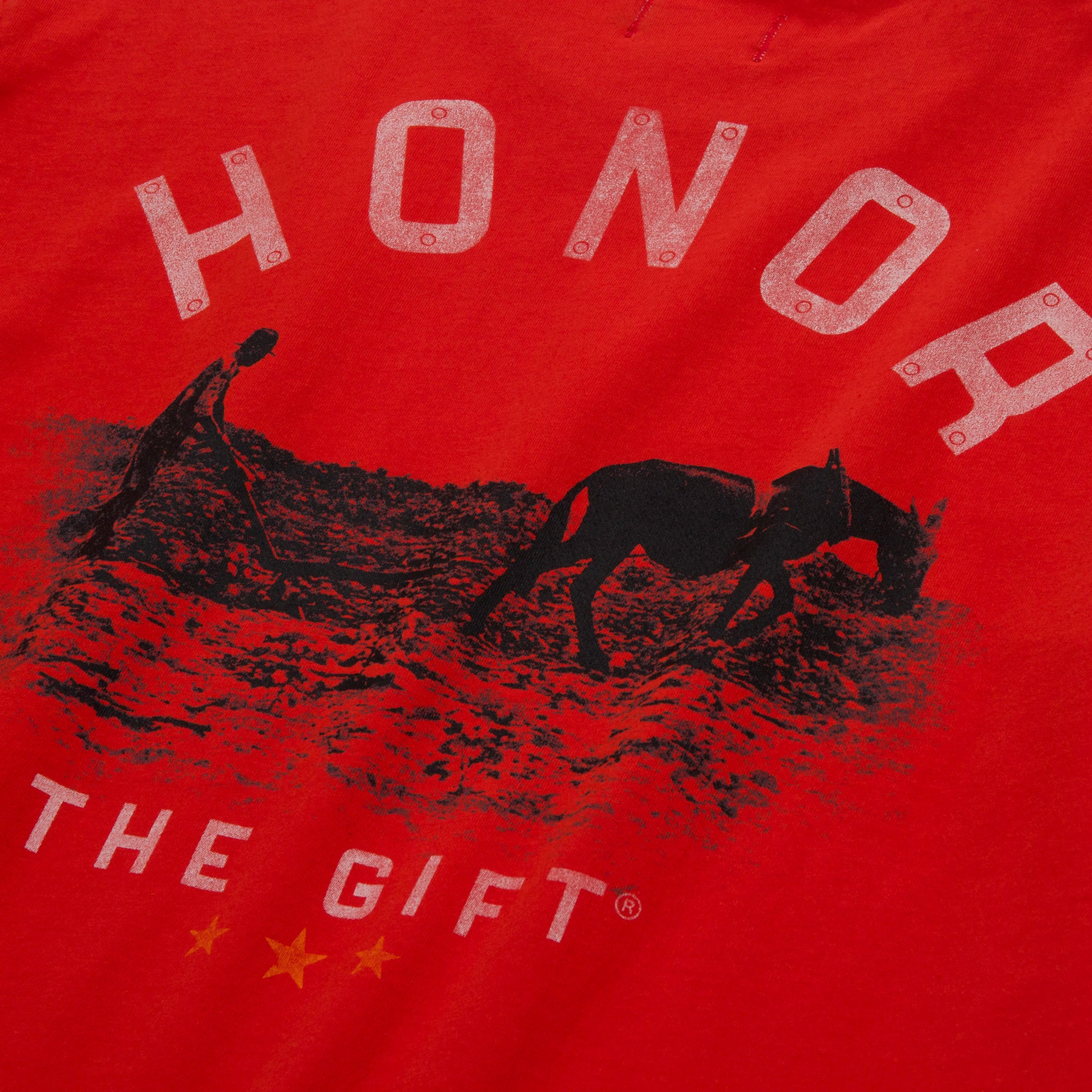 Honor The Gift Pave The Way T-Shirt - Orange Cotton Graphic Tee for Men | Streetwear Fashion & Casual Everyday Wear