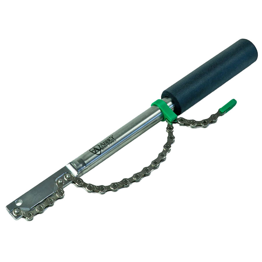 Abbey Tools Shop Whip It Chain Whip - Heavy Duty Bike Chain Remover Tool for Bicycle Maintenance & Repair | Perfect for Home Mechanics & Professional Bike Shops