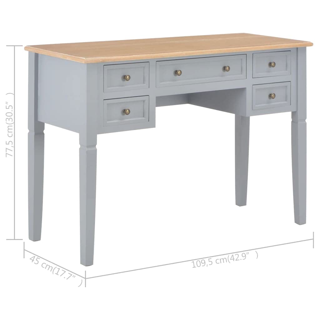 Compact Computer Desk with Drawer - 43.1
