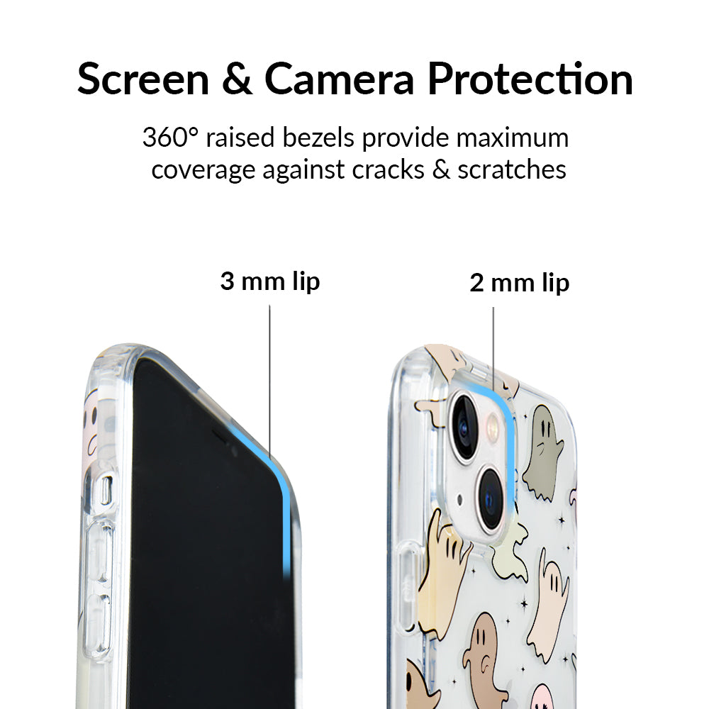 Ghosted Again iPhone Case - Trendy Protective Cover for iPhone 13/14/15 Pro Max - Slim Shockproof Phone Case with Stylish Design - Perfect for Everyday Use, Travel & Gifting
