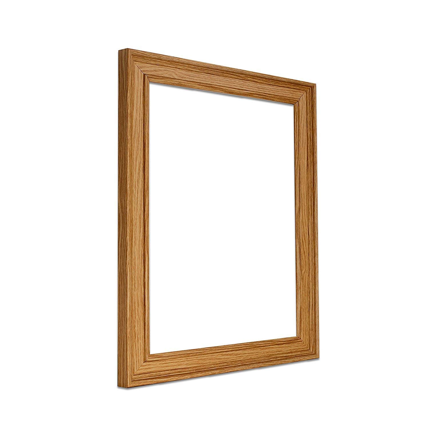 Shabby Chic Oslo 9x7 Inch Oak Picture Frame - Vintage Photo & Poster Display for Home Decor, Wall Art, and Gallery Walls