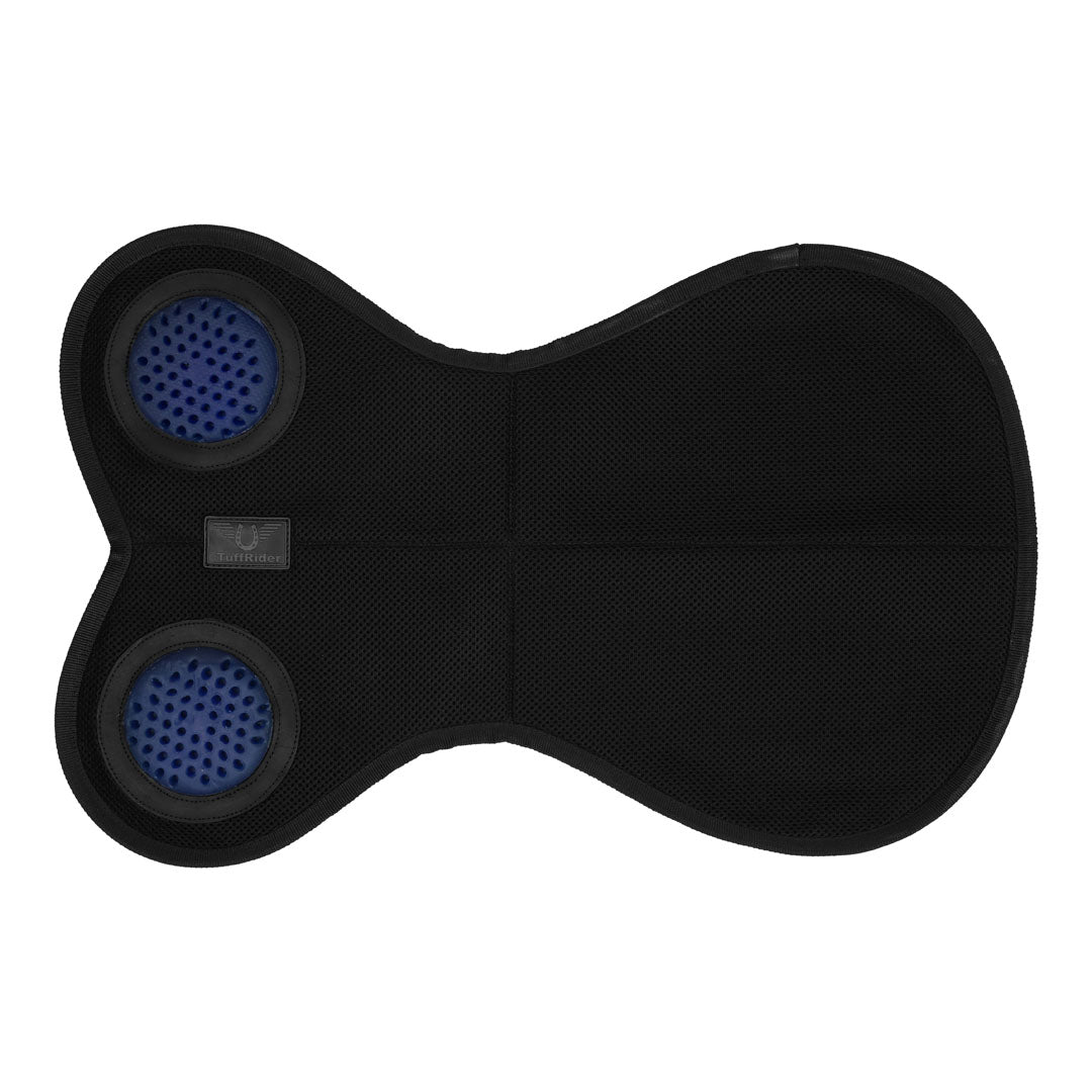 TuffRider GelX Airflow Shaped Front Riser Pad for Horse Riding - Comfortable & Breathable Saddle Pad for Equestrian Sports, Training, and Show Jumping