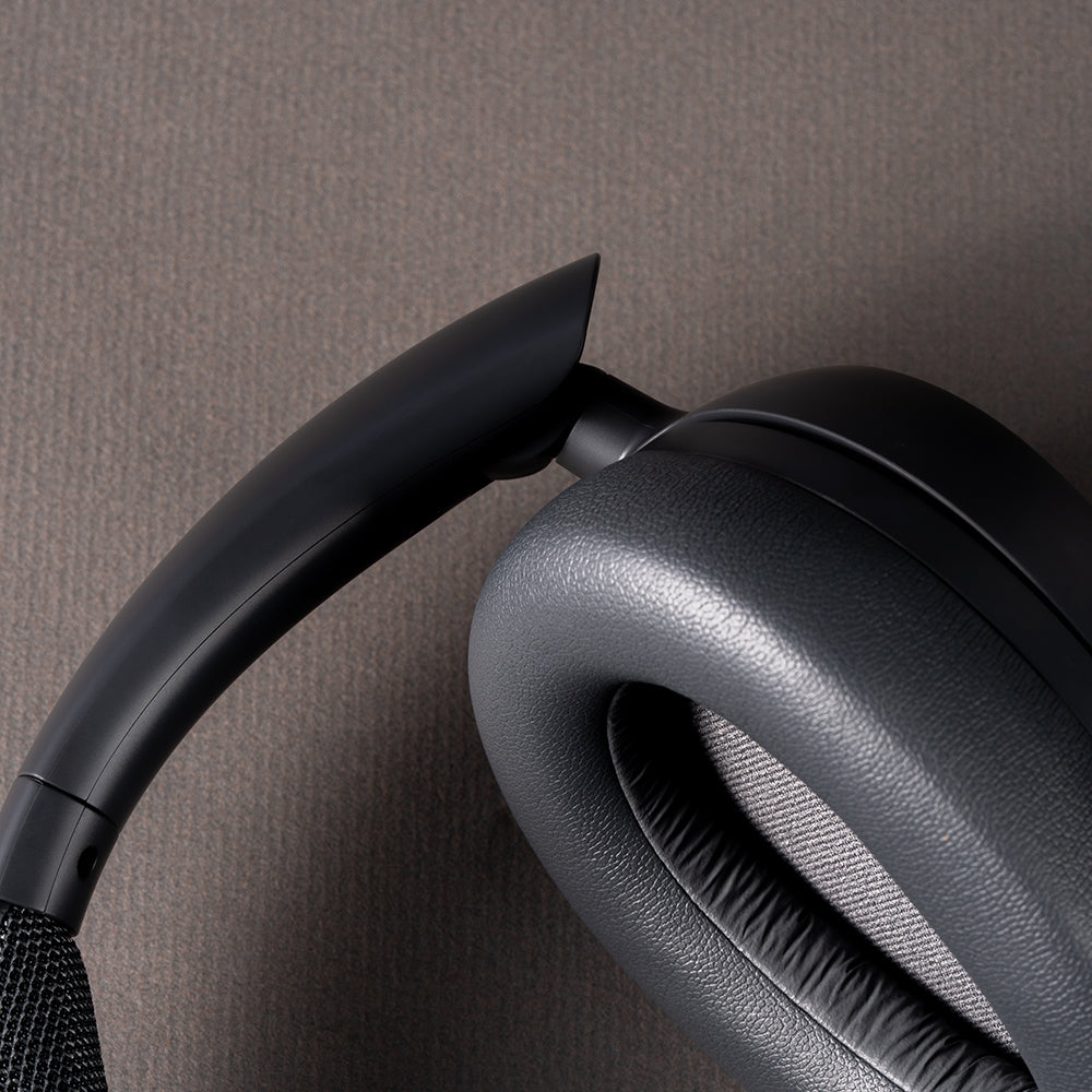 JBuds Lux ANC Wireless Headphones with Active Noise Cancellation - Graphite | Perfect for Travel, Workouts & Commuting