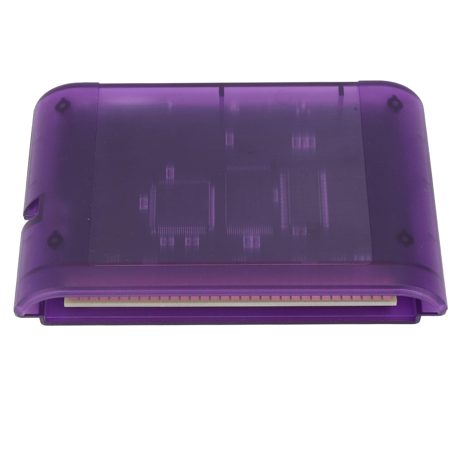 Retro Game Card - 3000 in 1 Multifunction Game Video Cassette for Nintendo/Sega Accessories (Purple Transparent) - Perfect for Classic Gaming Enthusiasts & Collectors