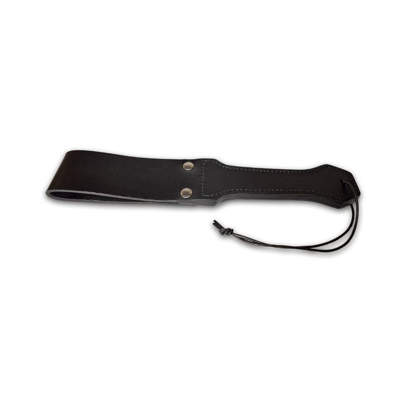 Prowler RED Genuine Leather Spanking Paddle - Black - BDSM, Adult Toys, Sensual Play for Couples - Perfect for Roleplay, Bondage & Erotic Games