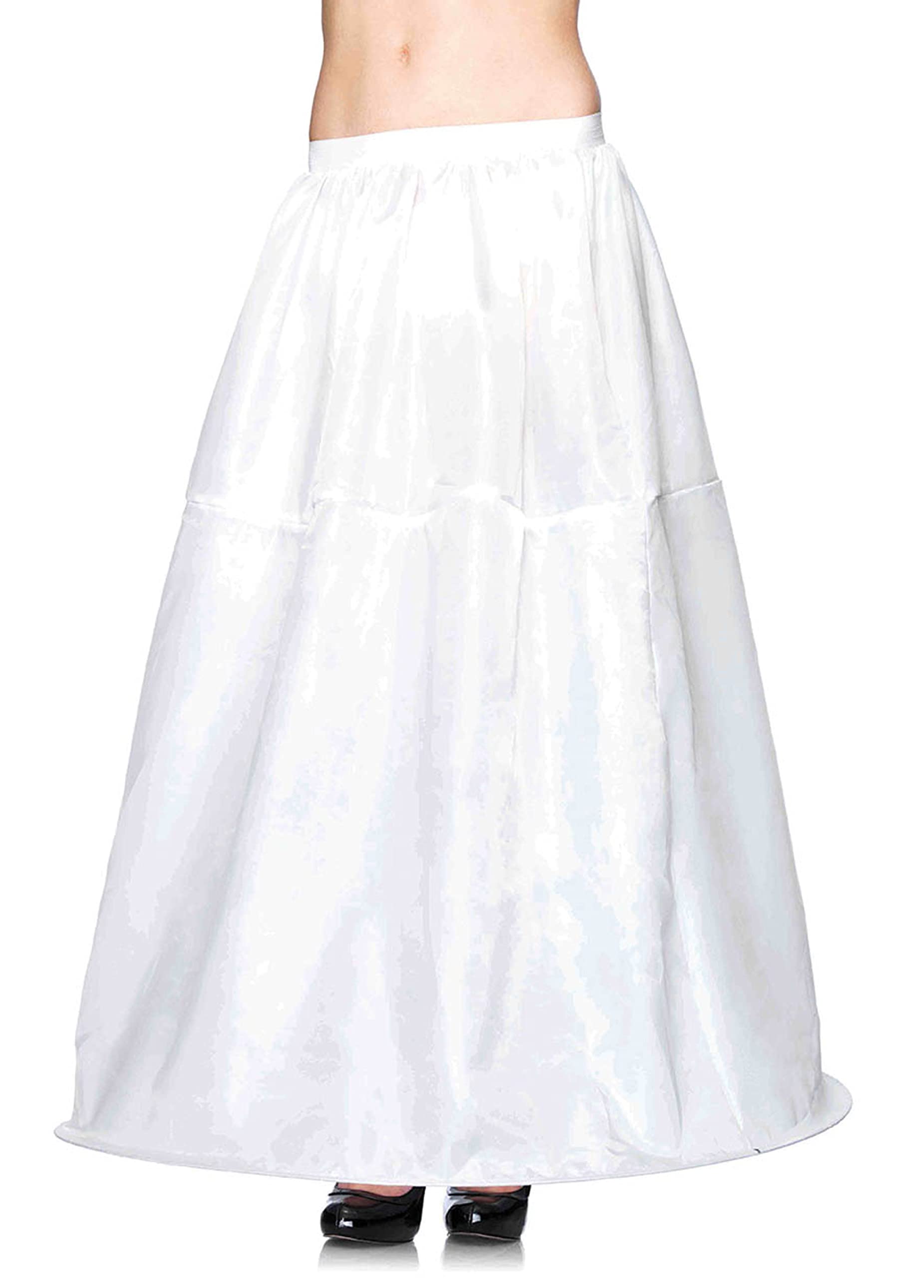 Leg Avenue Women's Long Hoop Skirt - Elegant Vintage Style Petticoat for Costumes, Dance & Special Occasions | Perfect for Renaissance Fairs, Halloween & Theater Performances
