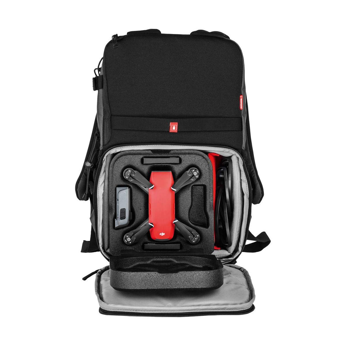 Manfrotto NX CSC Backpack - Compact Camera Bag for DSLR & Mirrorless, Grey & Black (MB NX-BP-GY) - Perfect for Travel, Hiking & Photography Enthusiasts