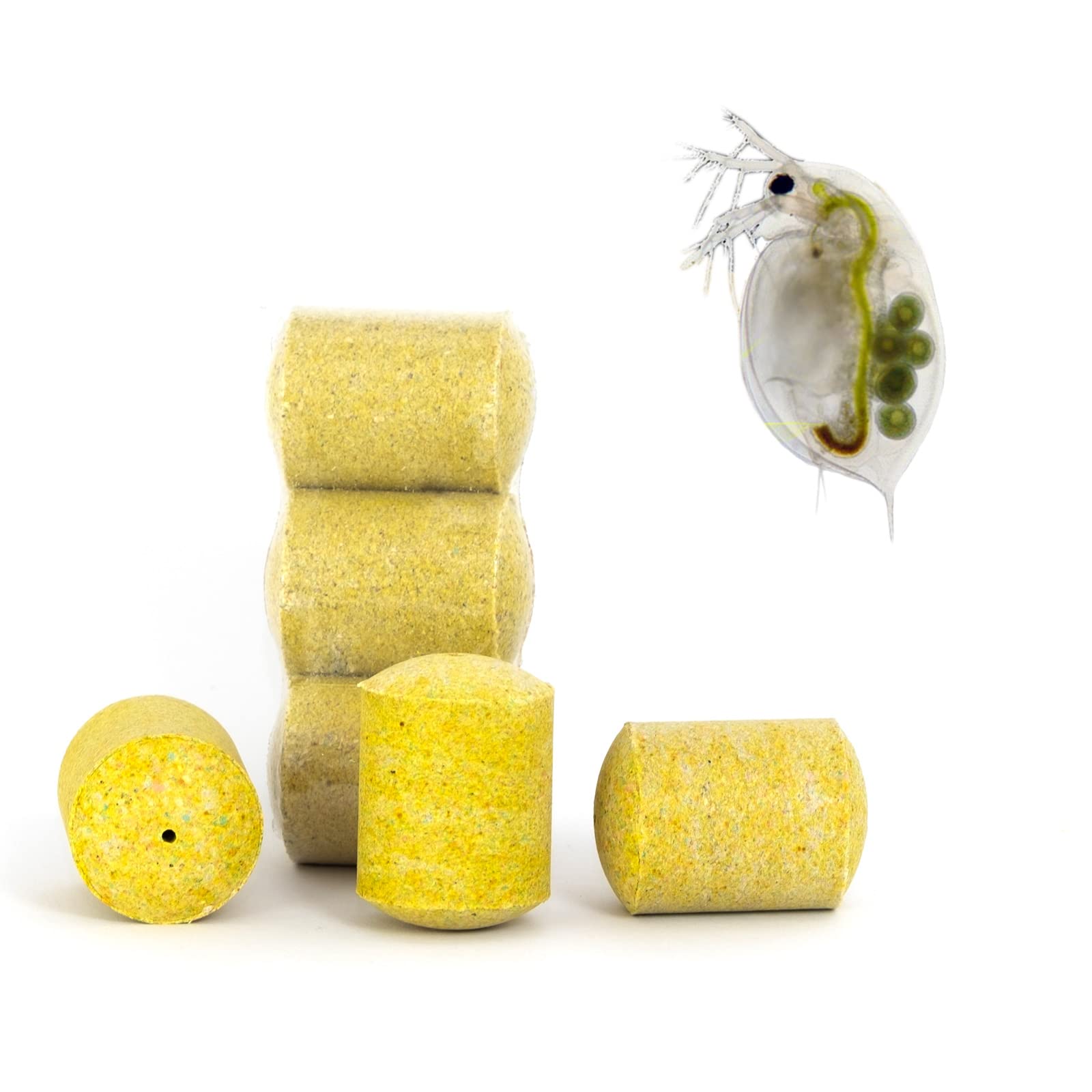 Premium Pressed Fish Cake Bait with Plankton & Oil - High Protein Fishing Food for Carp, Catfish & Trout - Ideal for Freshwater & Saltwater Fishing