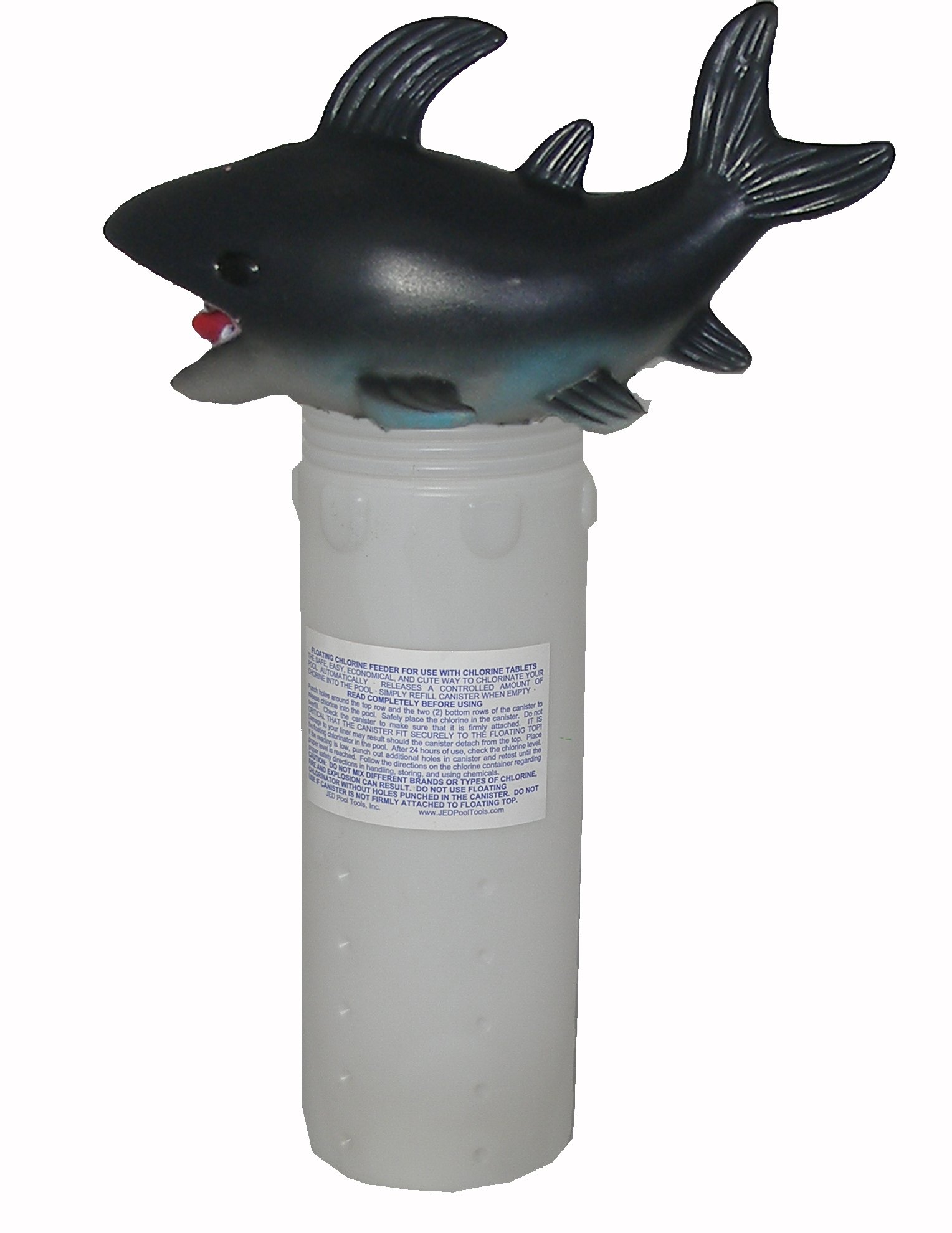 JED Pool Tools 10-457 Sharky Automatic Chlorinator for In-Ground & Above Ground Swimming Pools | Saltwater System Replacement | Easy Installation & Low Maintenance | Perfect for Backyard, Residential & Commercial Pools