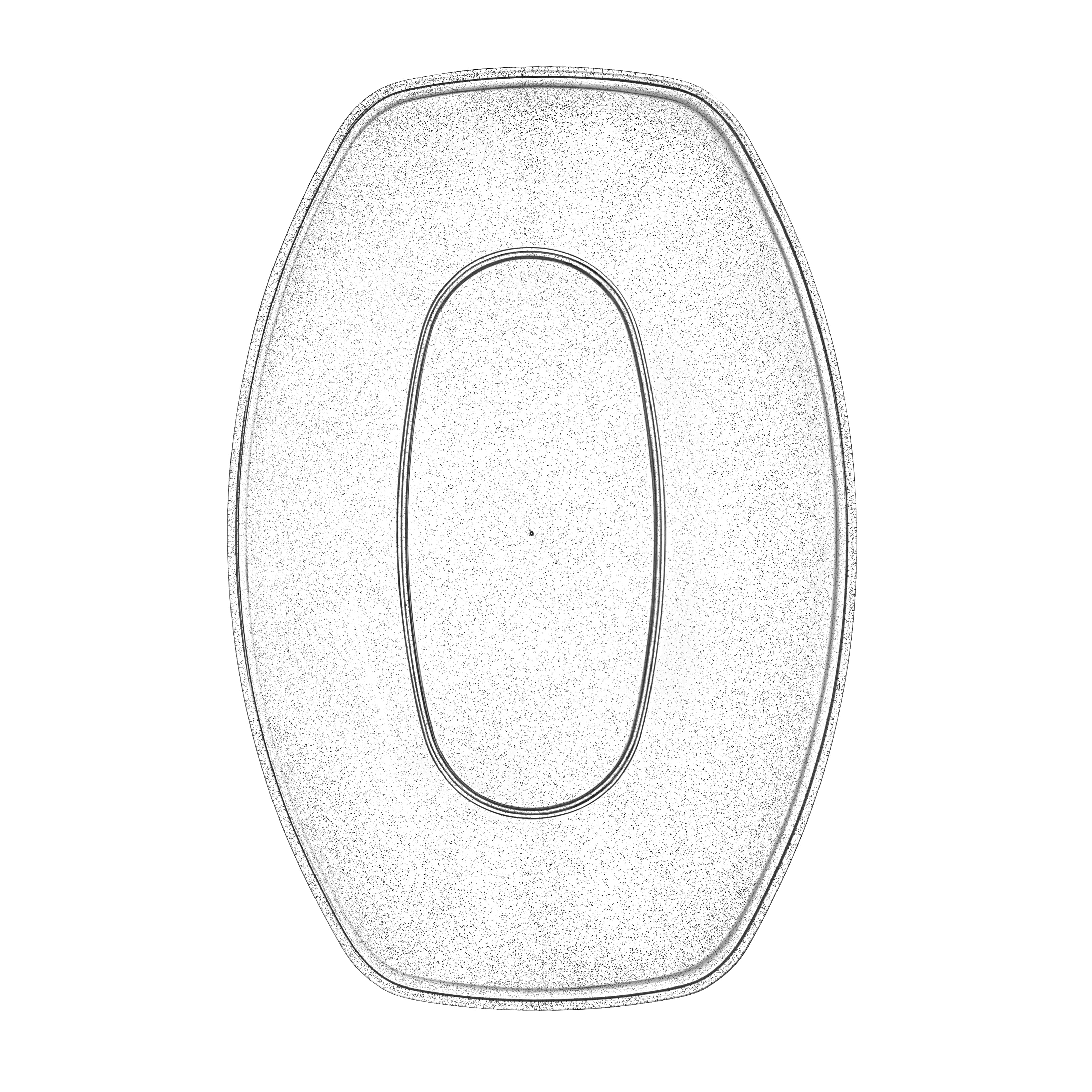 72 oz. Silver Glitter Oval Salad Bowl - Set of 4 - Perfect for Parties, Weddings & Holiday Gatherings