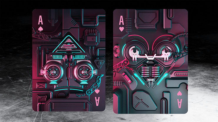 Bicycle Cybershock Playing Cards - Premium Deck for Magic Tricks, Cardistry & Poker Games - Perfect for Professional Magicians, Card Players & Collectors