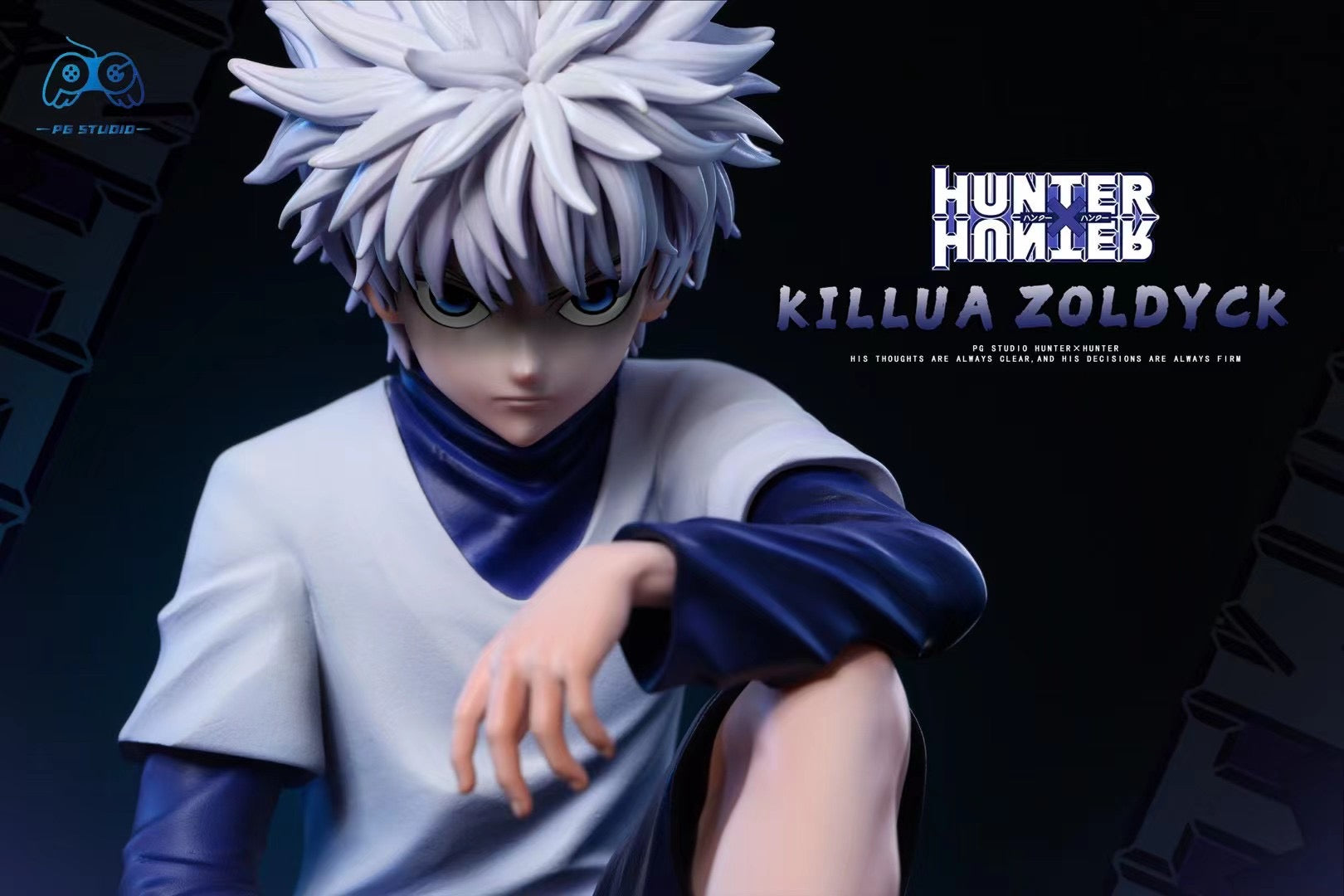 PG Studio Sitting Pose Gon Freecss & Killua Zoldyck Anime Figures - Hunter x Hunter Collectible Statue for Home Decor, Office Display, and Anime Fan Gifts