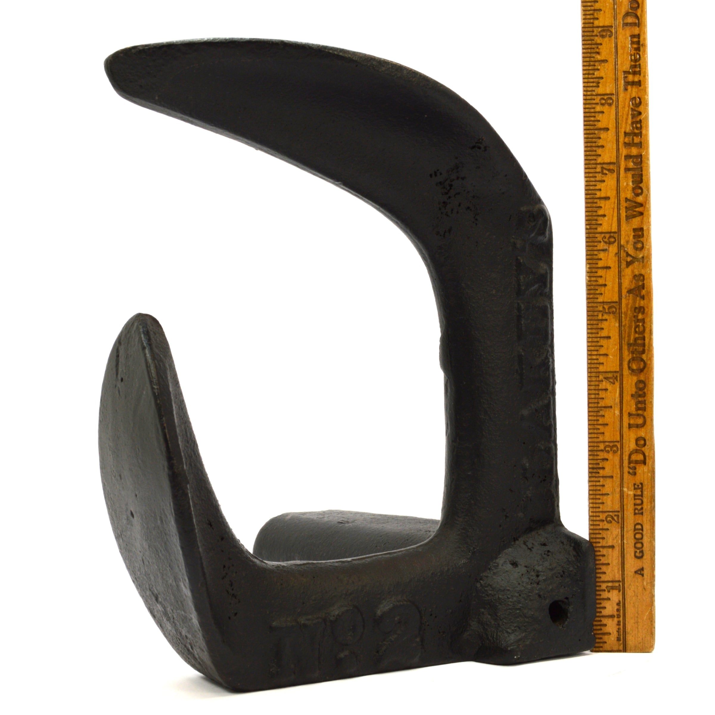 Vintage Antique Cast Iron Cobbler's Shoe Last - Blakey's Paragon No. 2 Shoemaker Anvil from 1884 | Perfect for Shoe Repair, Leather Crafting & Historical Display