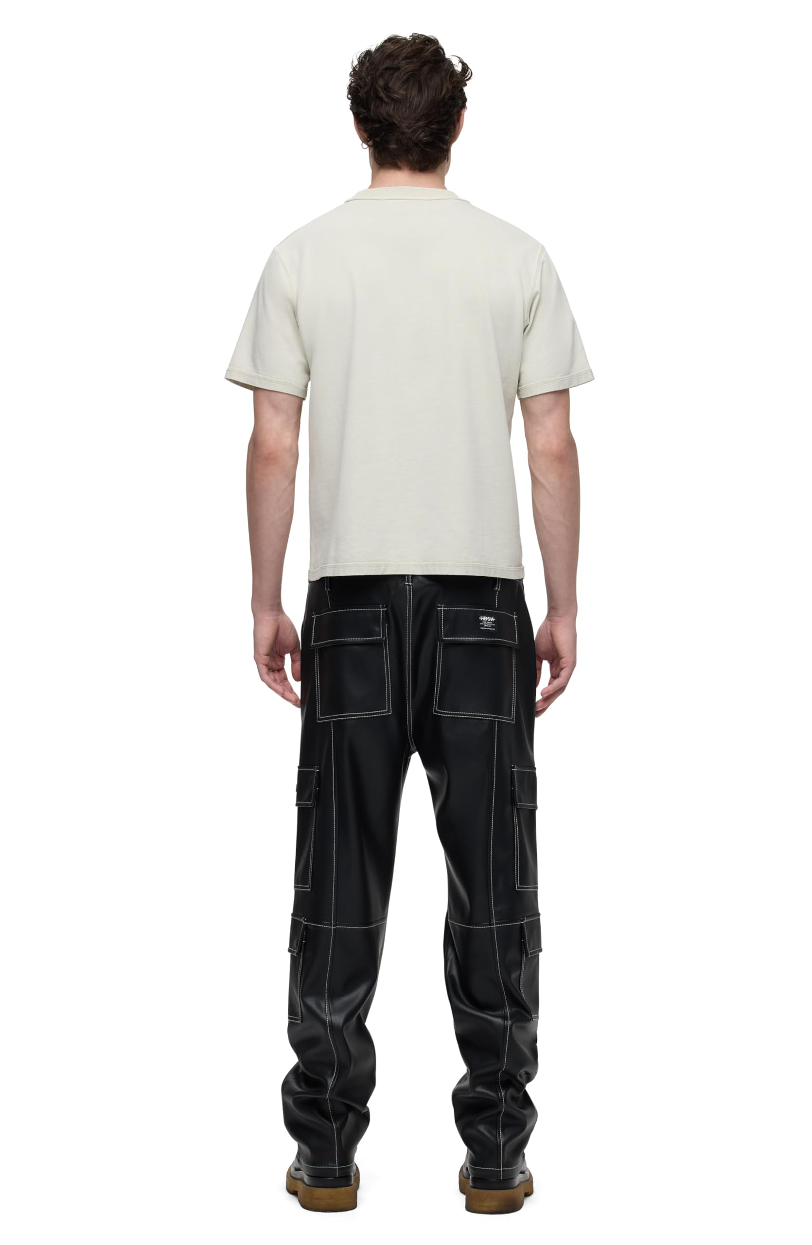 HUDSON Men's Baggy Cargo Pants - Stylish & Comfortable Loose Fit Workwear for Outdoor, Hiking & Casual Wear