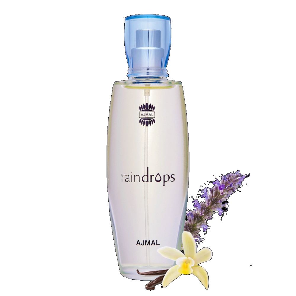 Raindrops Eau de Parfum 50ml - Floral Fresh Women's Perfume for Day & Night Wear, Office & Date Night