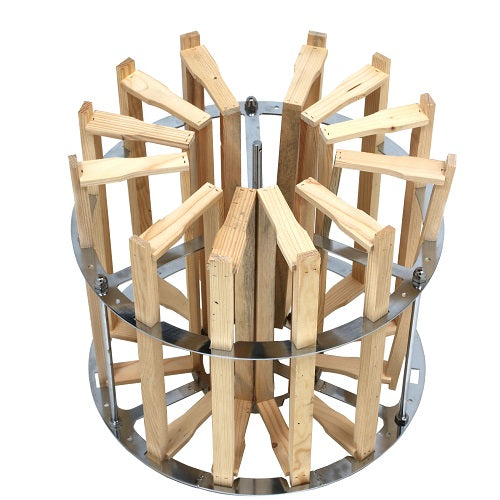 3-12 Frame Manual Honey Extractor for Beekeeping - Stainless Steel Beekeeping Equipment for Home & Commercial Use - Extract Pure Honey Easily for DIY, Gifts & More