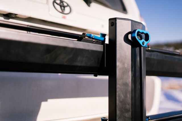 Rockymounts GuideRail Hitch Rack - 2-Bike Platform-Style Hitch Mount Bike Rack for SUVs & Trucks - Secure & Easy Loading for Road Trips & Outdoor Adventures