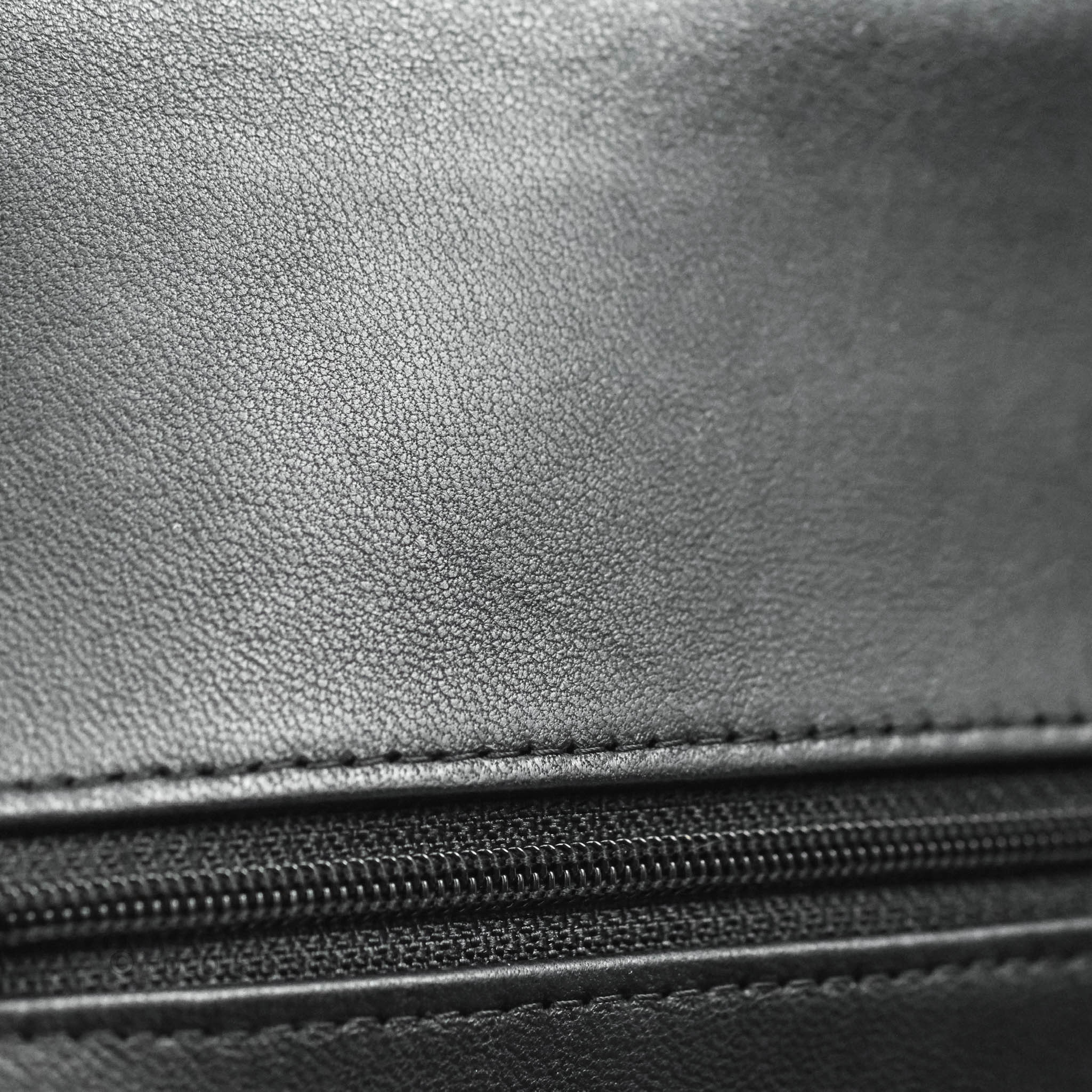Chanel Classic Chevron M/L Medium Double Flap So Black Lambskin Bag - Luxury Designer Handbag for Women, Perfect for Evening Events & Special Occasions